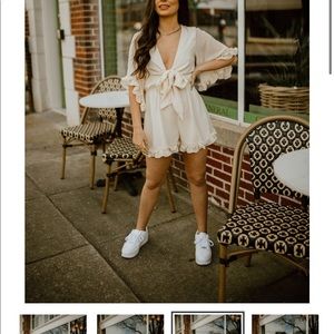 Beige romper
